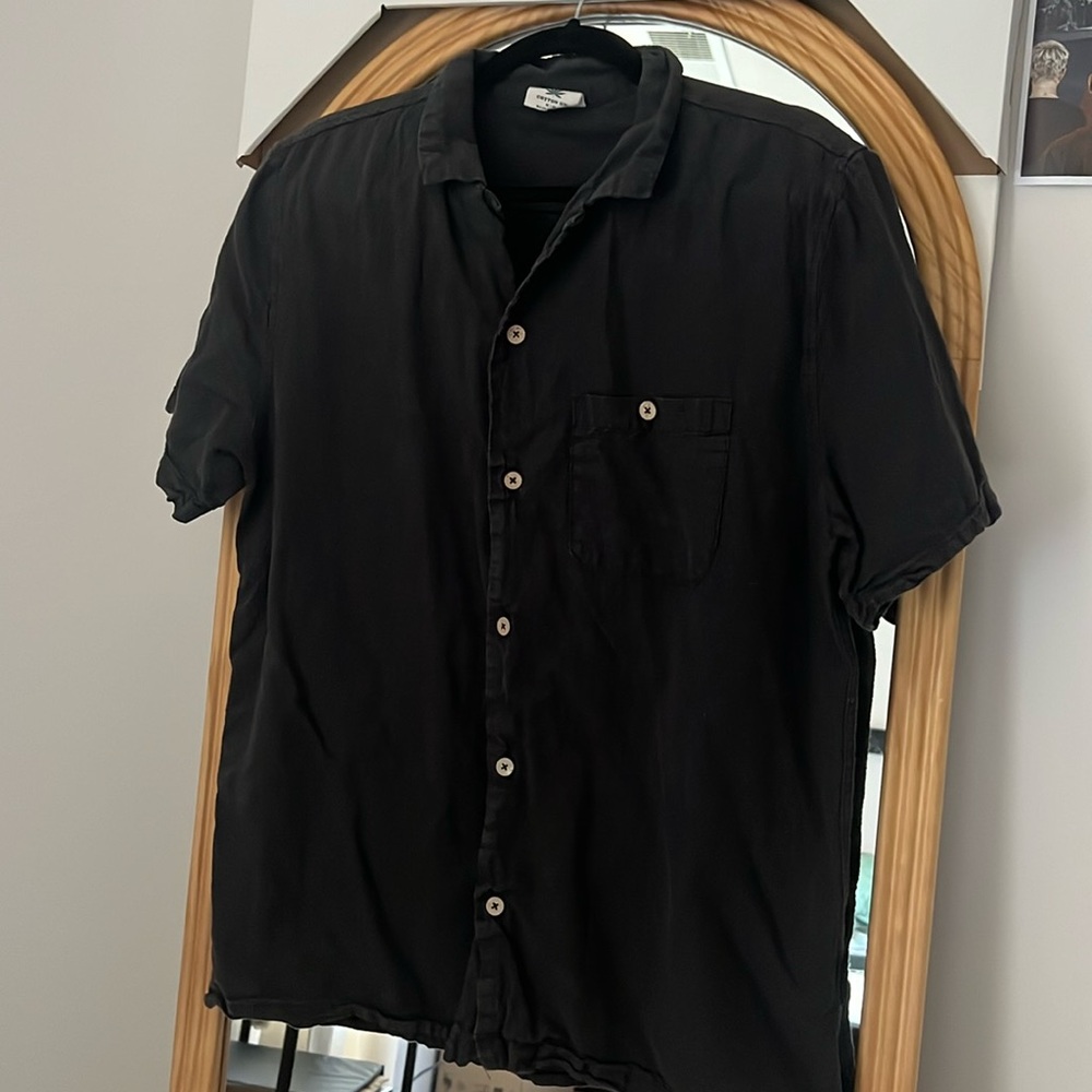 “Cotton On” Hemp Button Down Shirt